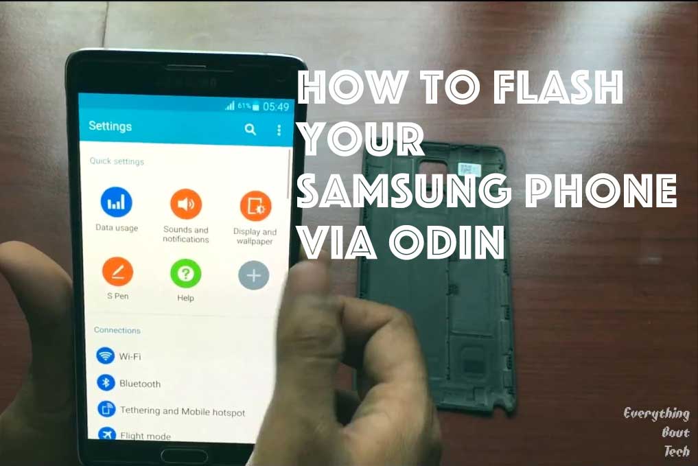 Flash Samsung: Stock/Official ROM via Odin
